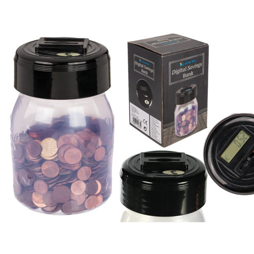 Picture of MONEY BOX WITH COIN COUNTER